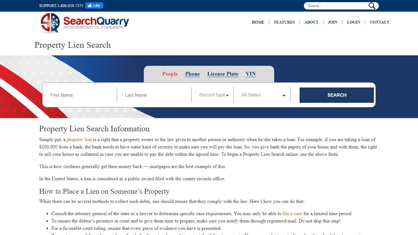 Property Lien Search | View Property Lien Records Online - SearchQuarry