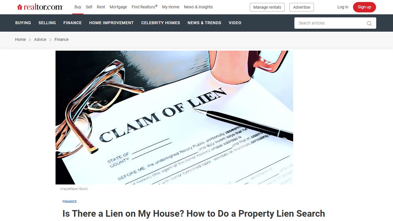 Is There a Lien on My House? Do a Property Lien Search by Address